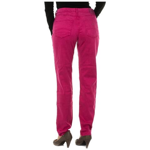 Pantalone Lungo In Tessuto Elasticizzato 6y5j18-5n22z Donna - Foto 3