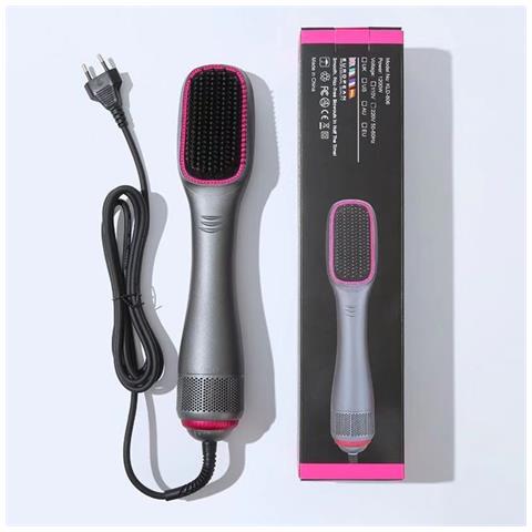 Spazzola Elettrica Riscaldata 3-in-1 Per Capelli - Ioni Negativi E Styling Ad Aria Calda - Foto 1