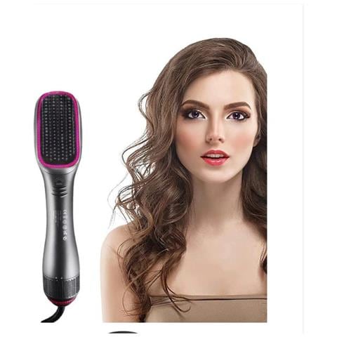 Spazzola Elettrica Riscaldata 3-in-1 Per Capelli - Ioni Negativi E Styling Ad Aria Calda - Foto 2