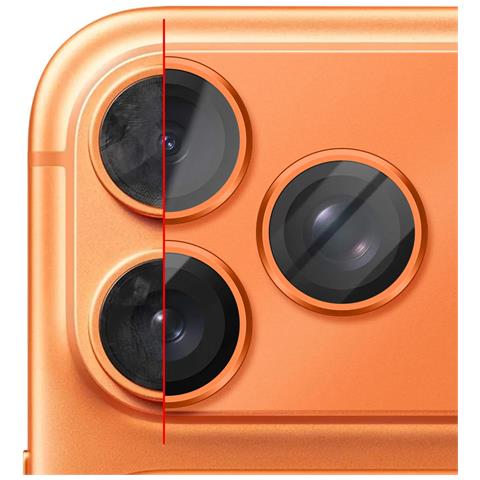 Protezione Della Fotocamera Per Iphone 17 Pro Max Pictureperfect Cornice In Alluminio, Arancione - Foto 2