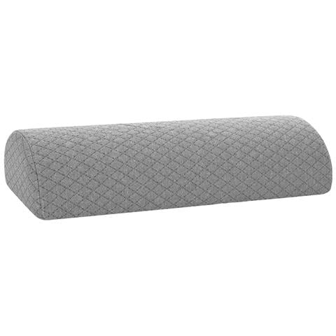 Cuscino per Gambe Grigio 52 x 20 x 11 cm Schiuma Memory - Foto 1