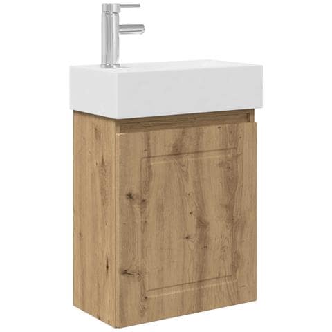 Mobile bagno con rubinetto Rovere Artigianale - Foto 1