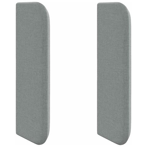 Orecchia della Testata Grigio 40,5 x 40,5 x 4 cm Tessuto - Foto 1