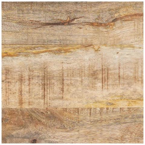 Comodino Naturale 50 x 33 x 60 cm Legno di mango massello - Foto 9