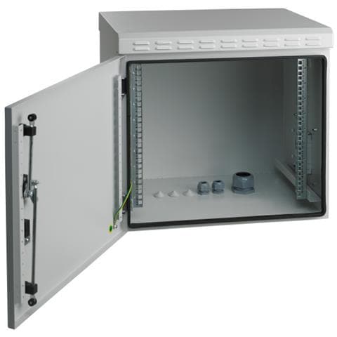 691709IP55.2 rack 9U Da parete Grigio - Foto 3