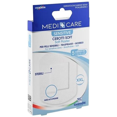Cerotto Medicare Sterili Tnt 7,5X10 5 Pezzi - Foto 1