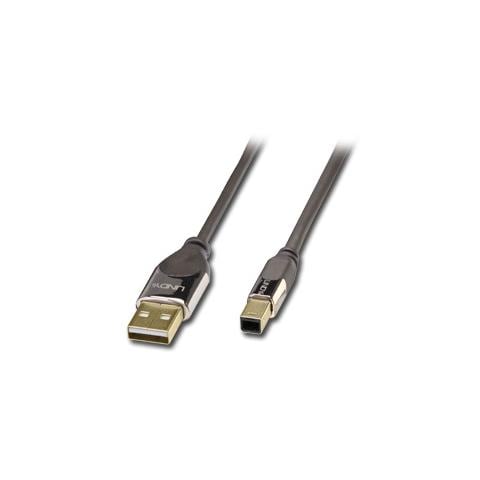 Cavo USB 2.0 Tipo A / B CROMO® - 3m - Foto 1