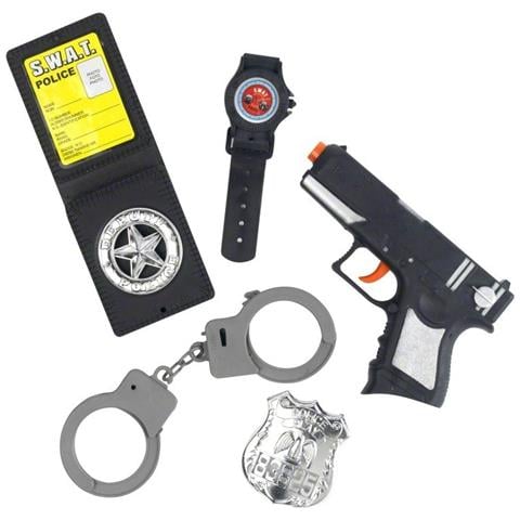 Kit Accessori Da Poliziotto Per Bambino Taglia Unica - Foto 1