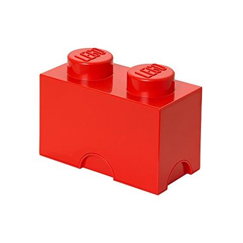 Contenitore Brick 2 Colore Rosso - Foto 1