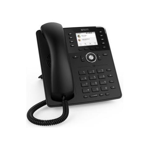 Telefono IP D735 Display 2.8'' con 2 porte Ethernet - Foto 1