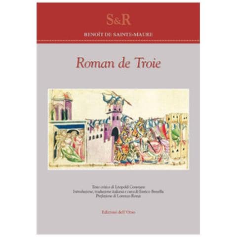 Benoît De Sainte-Maure - Roman de Troie. Ediz. francese e italiana - Foto 1