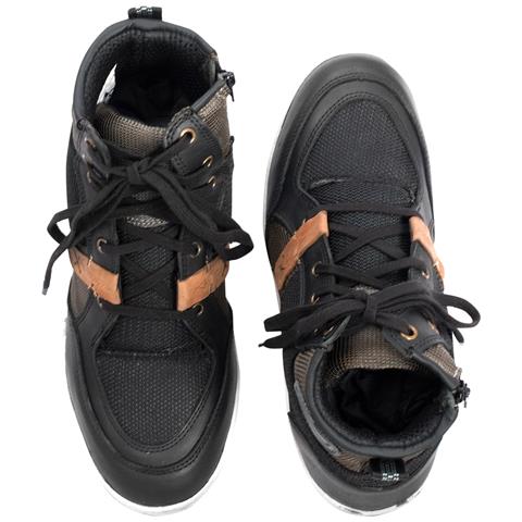 Stivali Scarpe Omologati Ce Moto Pelle Turismo Strada Sneaker Nero 41 - Foto 2