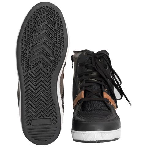 Stivali Scarpe Omologati Ce Moto Pelle Turismo Strada Sneaker Nero 41 - Foto 5