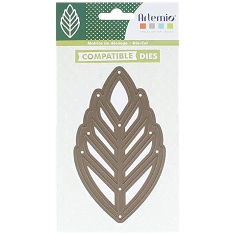 Fustelle Da Taglio - Foglia Tropicale 13,5 X 7,5 Cm - Foto 1