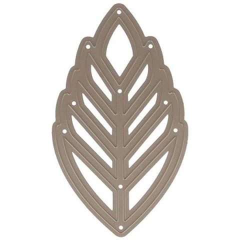 Fustelle Da Taglio - Foglia Tropicale 13,5 X 7,5 Cm - Foto 4