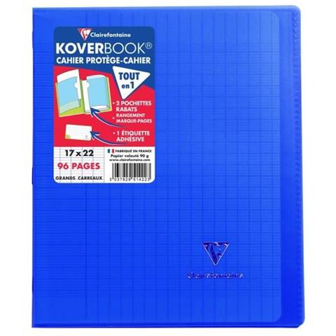 Koverbook Blocco Notato 170 X 220 Mm 48 Impagina Ha Righe Colore: Blu Navy - Foto 2