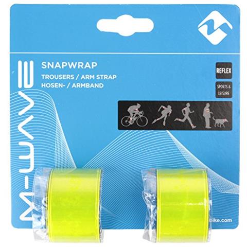Snapwrap Hosen / armband Nastro Luminoso, Colore Giallo, Taglia Unica, Cicli Bonin cmf145 - Foto 2