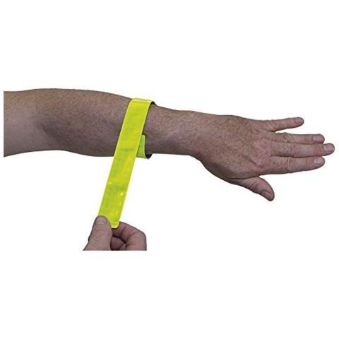 Snapwrap Hosen / armband Nastro Luminoso, Colore Giallo, Taglia Unica, Cicli Bonin cmf145 - Foto 3