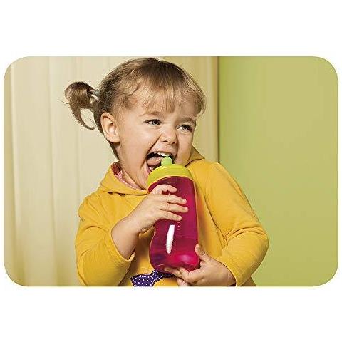 Sports Cup 330 Ml Trendy Antigoccia Cup Per 12 Mesi Bottiglia Dacqua Con Bambino Free Flow Becco Bambino Bere Cup Blu (disegni Possono Variare) - Foto 4