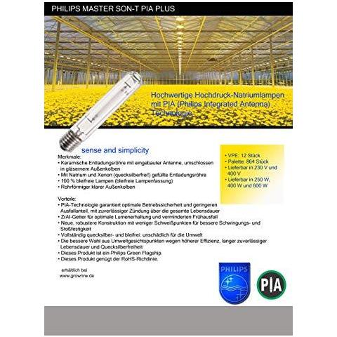 600w Son-t Pia Inoltre Hps Lamp - Foto 4