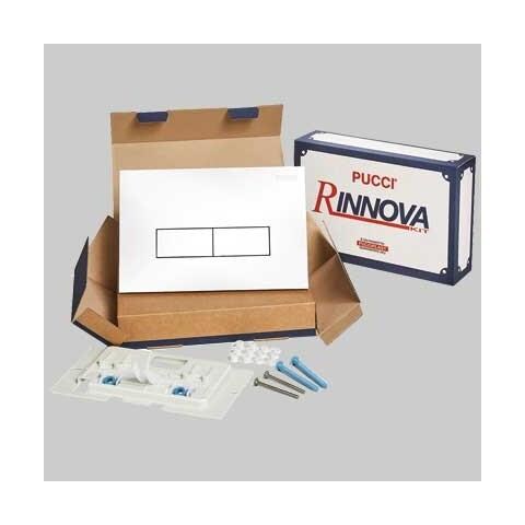 Eco Rinnova Linea 28×18 Placca Di Comando Bianca | 80139560 - Foto 1