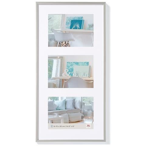 Cornice per Foto New Lifestyle 3x15x20 cm Argento - Foto 1