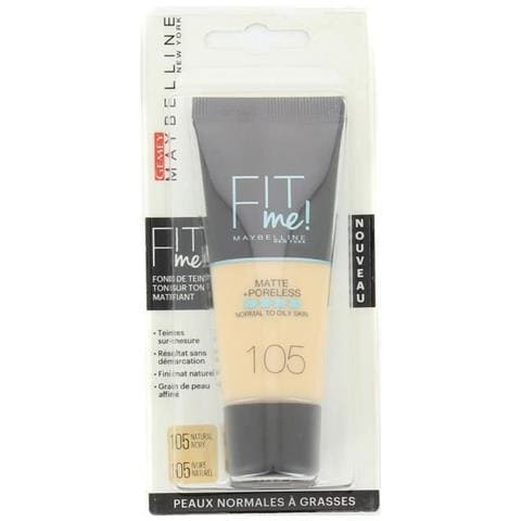 MAY FIT ME FDT MAT. TB. BLfr / nl 105 Natur fondotinta - Foto 1