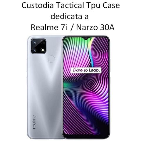 Custodia Originale Tpu Cover Case Per Realme 7i - C15 - Narzo 20 - 30a Trasparente - Foto 2