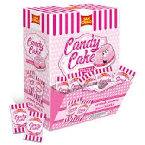 San Carlo Candy Cake Caramelle Gusto Fragola In Espositore - Foto 1