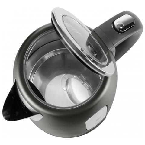 Bollitore Elettrico con Capacità 1.7 Litri Potenza 2150 W Colore Nero - Foto 2