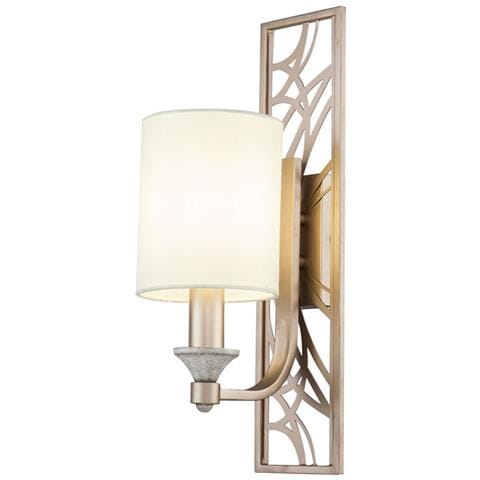Applique Contemporanea Vittoria Metallo Oro 1 Luce Diffusore In Pvc Crema - Foto 1