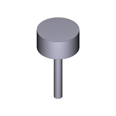 Fermo Asta Gomma G0462 Ricambio 119rir096 - Foto 1