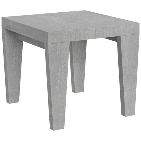 Tavolo Allungabile 90x90/246 Cm Spimbo - Cemento - Foto 5