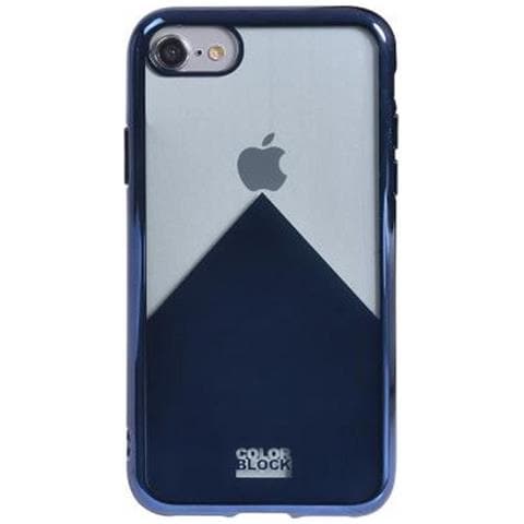 Cover Per Iphone Se (2020) / 8/7/6s / 6 Morbida, Blu - Foto 1