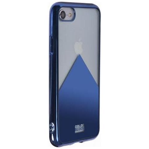 Cover Per Iphone Se (2020) / 8/7/6s / 6 Morbida, Blu - Foto 2