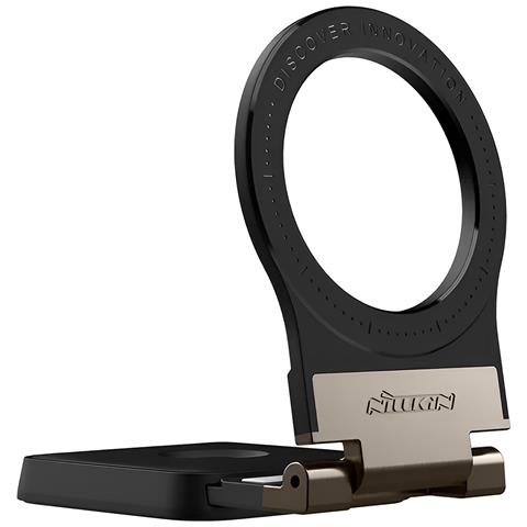 Supporto Magnetico Magsafe Per Iphone Gancio Universale Snapflex, Nero - Foto 1