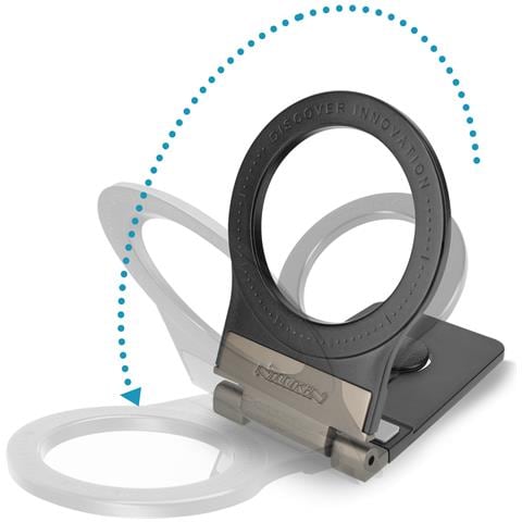 Supporto Magnetico Magsafe Per Iphone Gancio Universale Snapflex, Nero - Foto 5