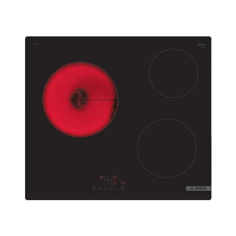 Serie 4 PKM611BB8E piano cottura Nero Da incasso 60 cm Ceramica 3 Fornello (i) - Foto 1