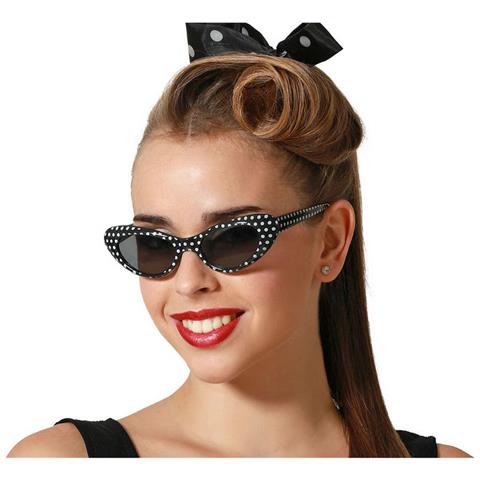Occhiali Nero /bianco Accessori Per Travestimenti Nero - Foto 1