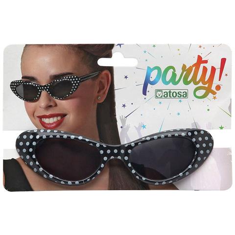 Occhiali Nero /bianco Accessori Per Travestimenti Nero - Foto 6