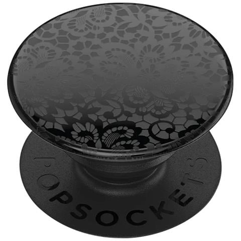 Popgrip Spot Gloss Lace Supporto Impugnatura Fissaggio Adesivo, Nero - Foto 2