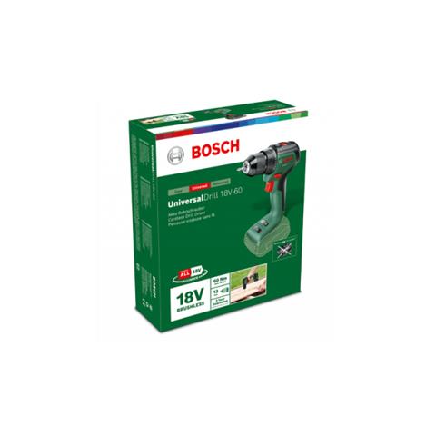 Universal Drill 18v-60 1900 Giri /min Senza Chiave 1,3 Kg Nero, Verde - Foto 3