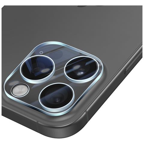 Vetro Temperato Fotocamera Per Iphone 16 Pro Max Durezza 9h Antigraffi - Foto 2