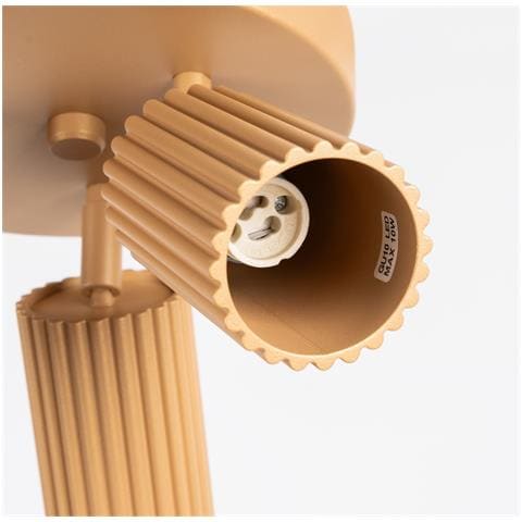 Lampada Da Soffitto Karbon 3p Oro Sl. 1563 - Minimalista Lampada Da Soffitto D'oro 18x19.5x19.5 Cm - Foto 8