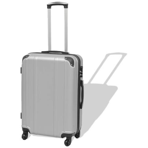 Lusso Casadino -  4 Pz. Set Di Trolley Rigidi Argento - Foto 1