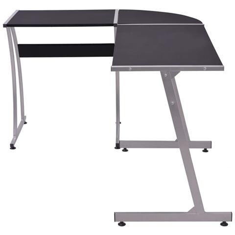 Scrivania Ad Angolo A L Nera - Foto 1