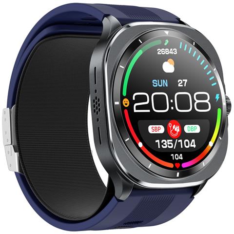 Smartwatch Avanzato Per Il Monitoraggio Della Salute Con Ecg E Pressione Sanguigna Blue - Foto 2