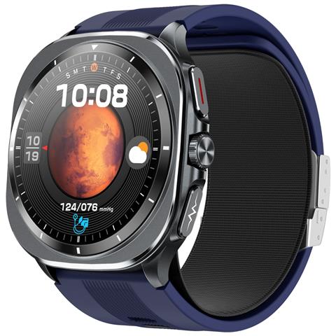 Smartwatch Avanzato Per Il Monitoraggio Della Salute Con Ecg E Pressione Sanguigna Blue - Foto 1