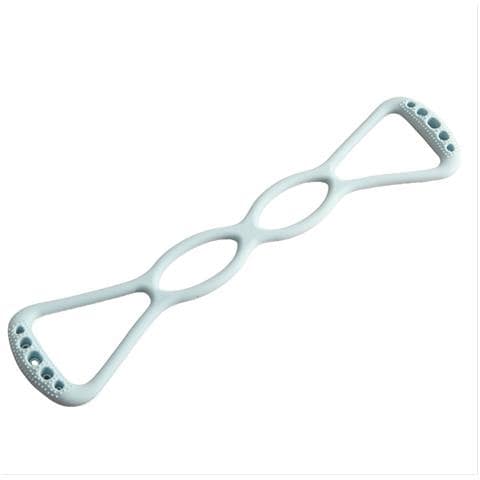 Fascia Elastica Yoga A 8 Per Stretching E Allenamento - Silicone, Portatile Blue - Foto 1