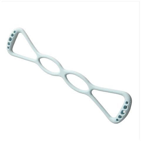 Fascia Elastica Yoga A 8 Per Stretching E Allenamento - Silicone, Portatile Blue - Foto 3